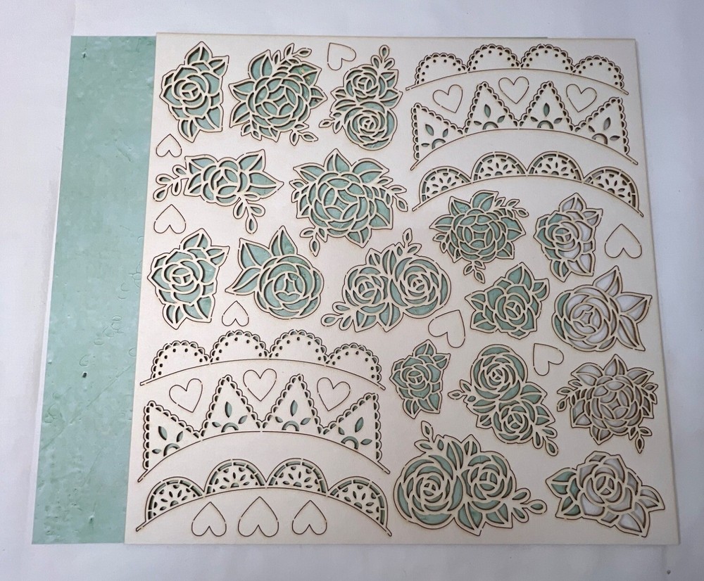 Mintay Chippies Chipboard Decor Elements Spring Set MT-CHIP2-D46