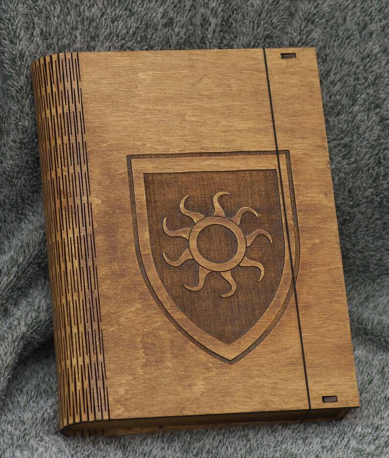 'The Chronicles of Nilfgaard' Handmade leather notebook