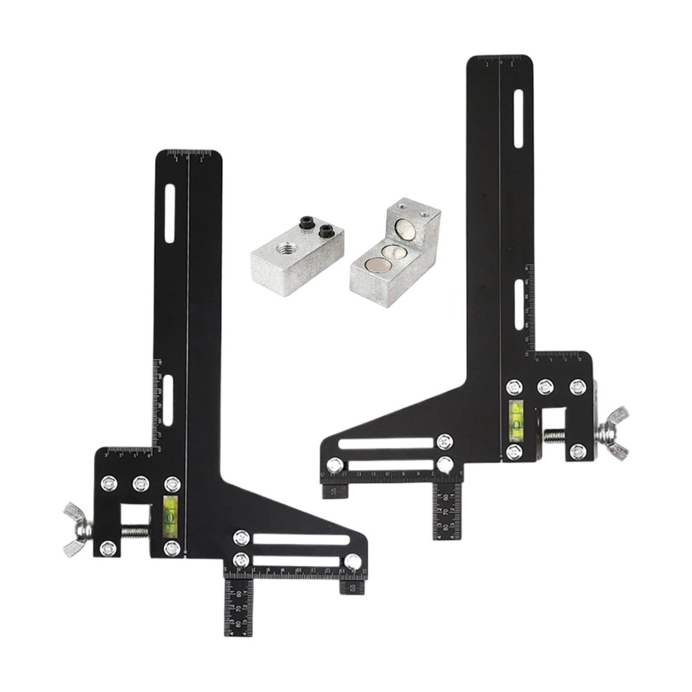 New Elevator Guide Gauge - Positioning Ruler, Guide Single Track Measuring Tool