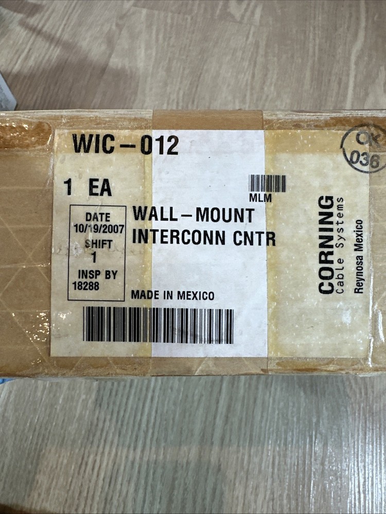 Corning WIC-012, Wall-Mountable Interconnect Center
