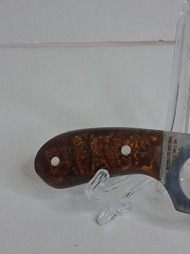 Defender-Xtreme 6 Inch Multi Wood Handle Skinner Knife Sharp Blade 9488