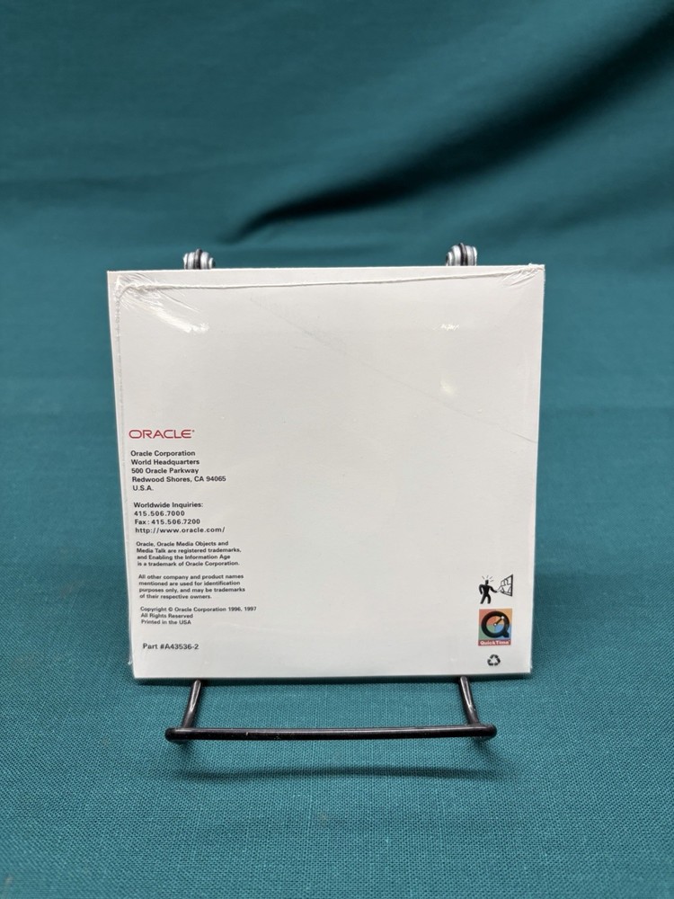 SEALED Oracle Media Objects Windows Version 1.1 (A43535-2) (1M)