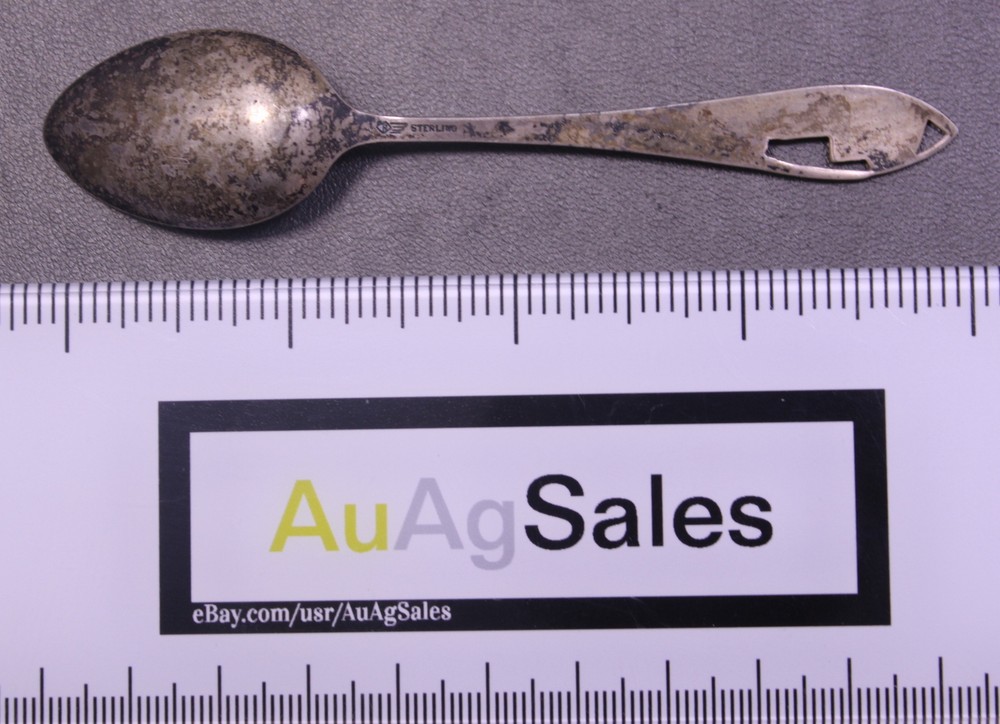 White Mts., NH Sterling Silver Souvenir Spoon