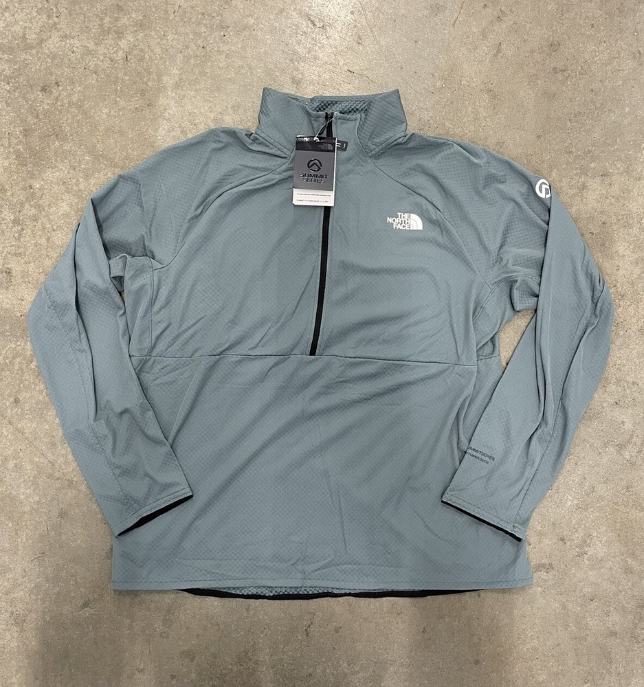 The North Face Summit 1/2 Zip Futurefleece Baselayer Pullover Mens Goblin Blue