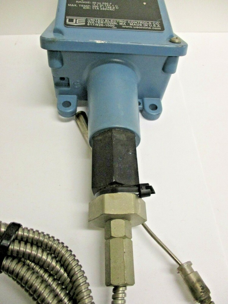 UNITED ELECTRIC TEMPERATURE SWITCH, E117-2BSB