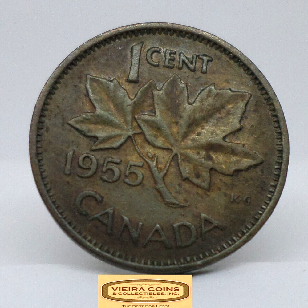 1955 Canada One Cent - #C35572NQ