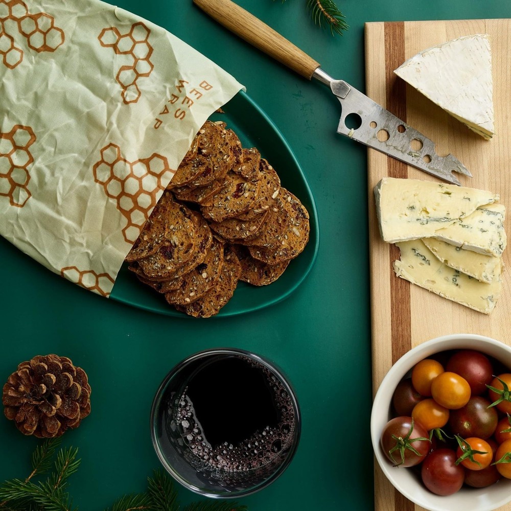 Beeswax Wraps for Bread - Beeswax Bread Wrap for Sourdough & Bread Storage - ...