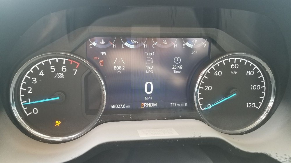 21 FORD F150 UPPER AIR SHUTTER 2.7L