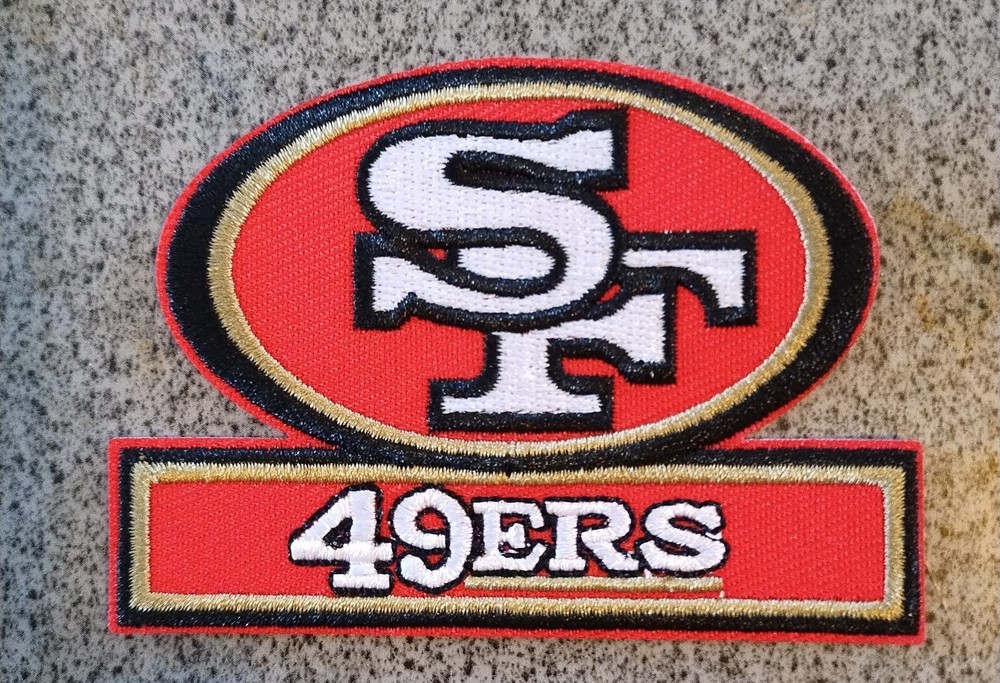 SAN FRANCISCO 49ers IRON ON PATCH