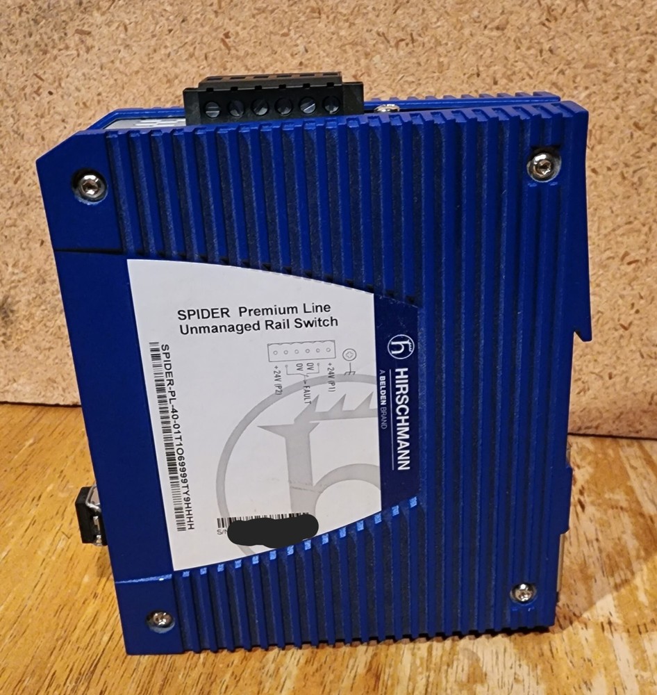 New Pull-Off SPIDER-PL-40 | Hirschmann Spider Premium Line Switch