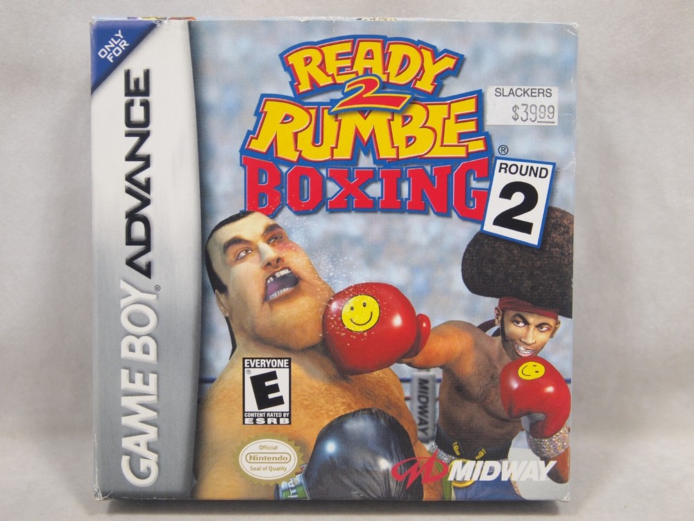 Ready 2 Rumble Boxing Round 2 (Game Boy Advance | GBA) Authentic BOX ONLY