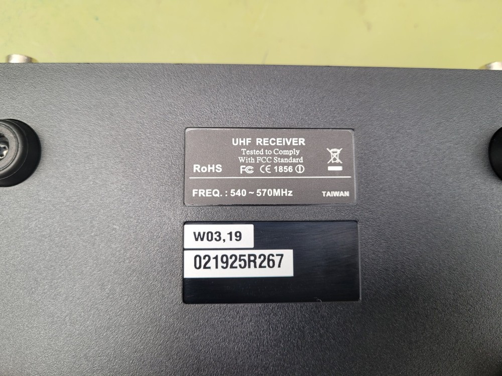 Special Projects Galaxy Audio Wireless SP-25R Diversity Receiver UHF Scan 16