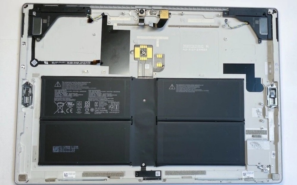 Microsoft Surface Pro 7 1866 Original Housing Back Cover Case Plus Battery