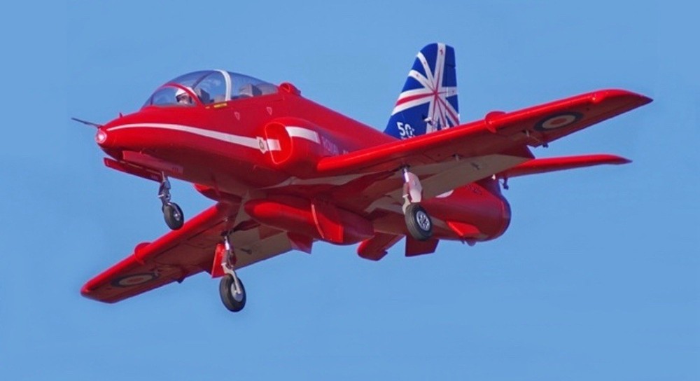 FMS 80mm BAE Hawk Red Arrow EDF PNP