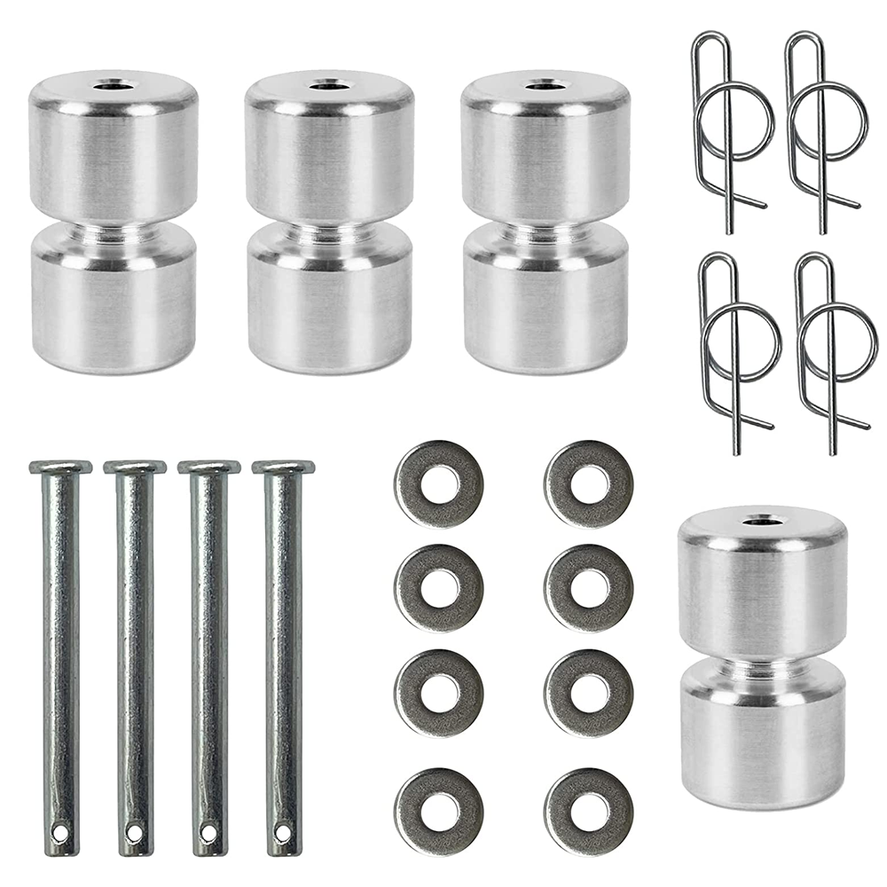 4 Sets Rollers Pins Washers Rings Replacement for GMNR925 Gorilla Lift Assist