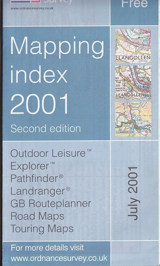 Ordnance Survey Mapping Index July 2001