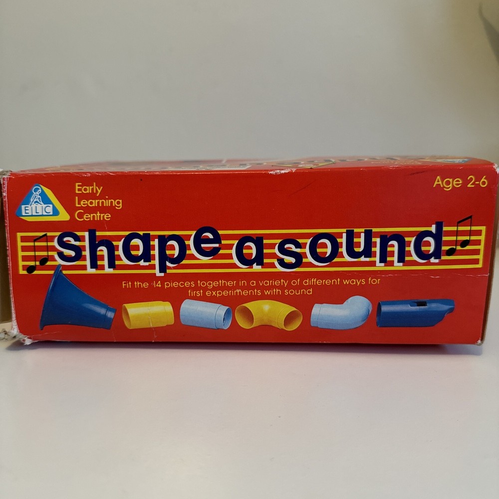 Shape a sound - ELC - 1990’s - 14 piece set