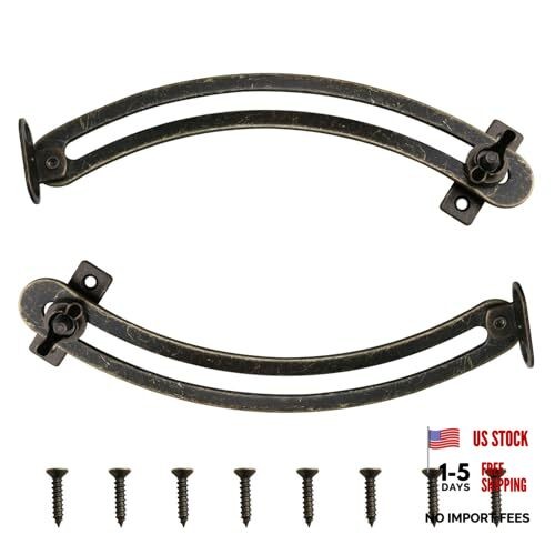 Adjustable Box Lid Support Hinge, Left Right Support Hinges Spring, Fixed