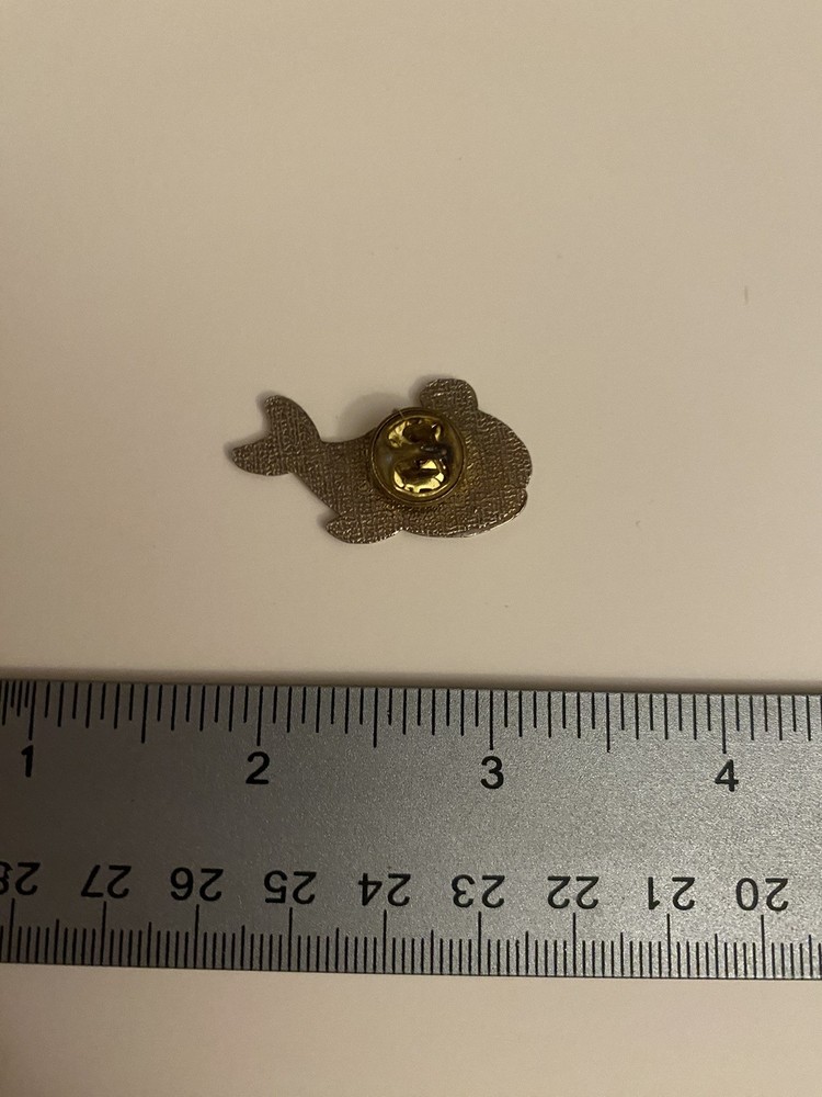 God Is Great Whale Lapel Pin P52