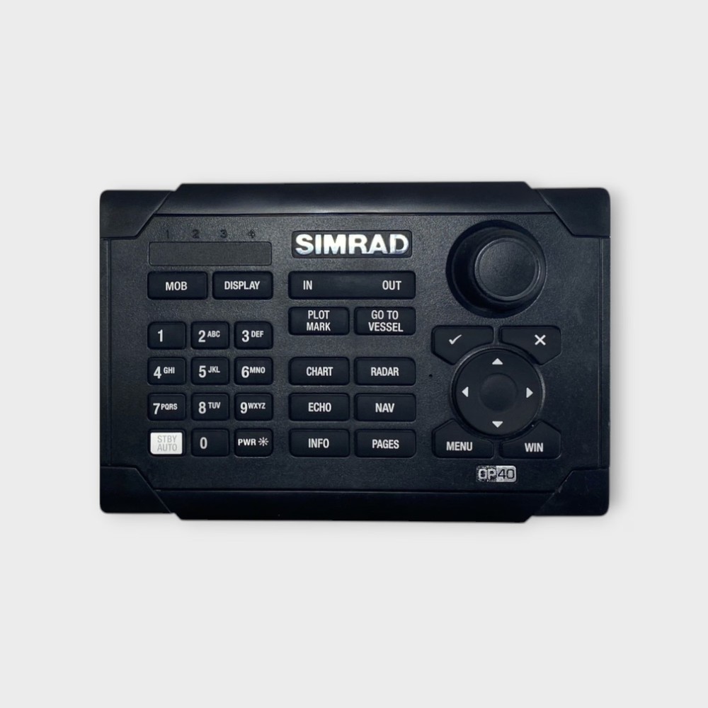 Simrad OP40 For SIMRAD NSO Processor w/Trim Bezel ~Tested Good~ (Updated S/W)