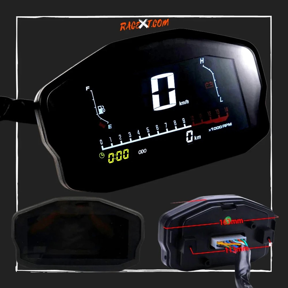 Digital LCD Speedometer for Victory Vegas – Multifunction LED