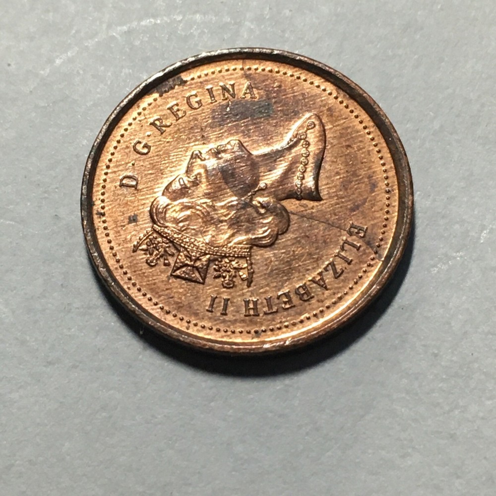 1999 CANADA ONE CENT COIN .