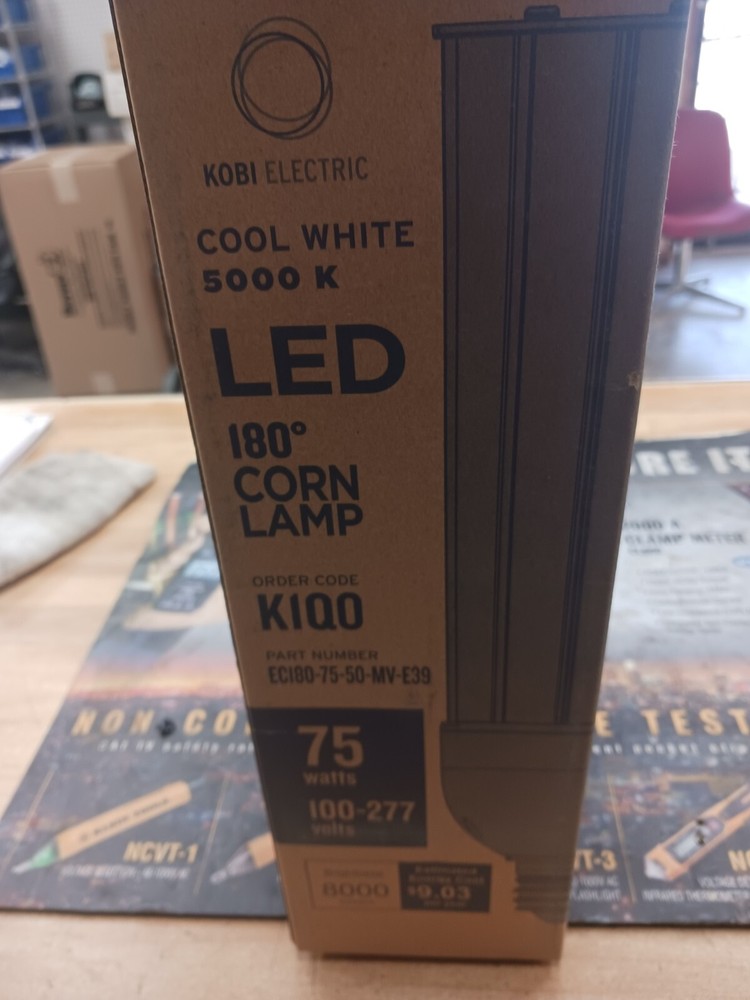 75W LED CORN LIGHT 200W EQUIVALENT 180 DEG DIRECTIONAL E39 BASE 120-277VAC