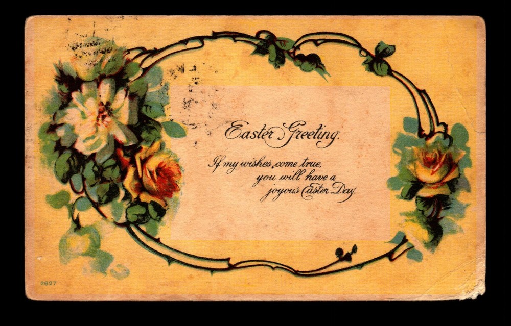 Canada Early 1900s Everett NB Split Ring Cancel to Brook NB - L28484