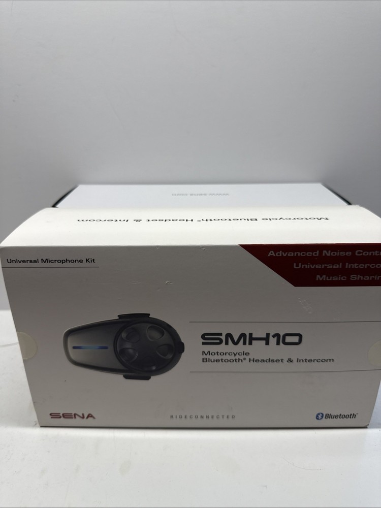 Sena SMH10-11 Motorcycle Bluetooth Headset / Intercom Kit (Single)
