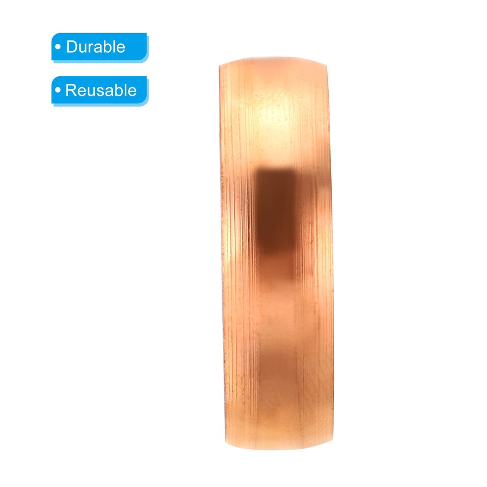 5pcs 28mm Compression Sleeves Ferrules Copper Ferrule Compression Fitting