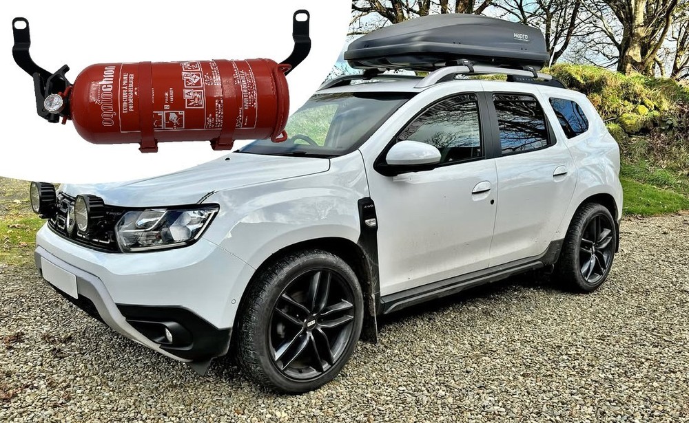 Fire Extinguisher Mount for Dacia Duster 2 left side only - Bracket Holder