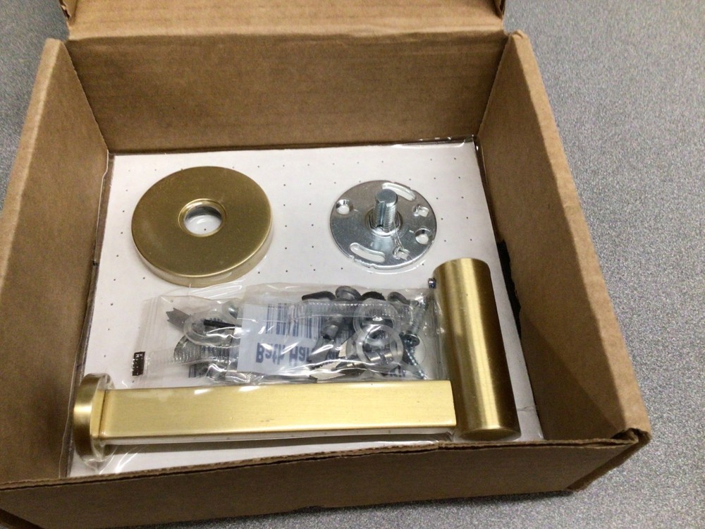 Emtek 280409US4 Regular Disk Tissue Holder in Satin Brass
