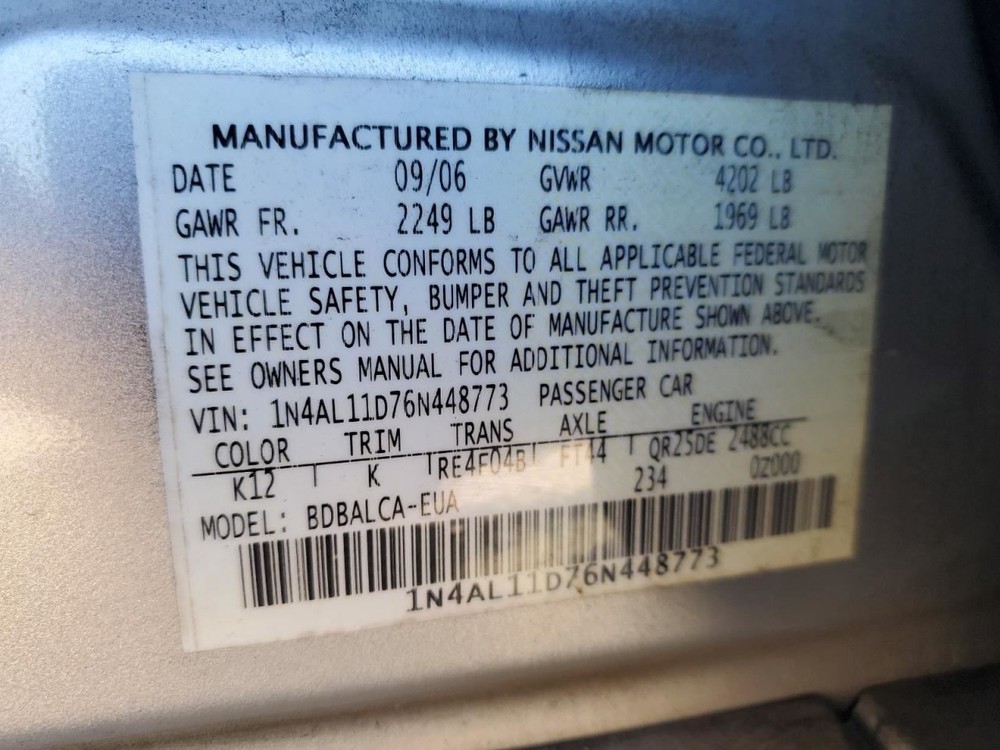 Fuse Box Engine Fits 02-06 ALTIMA 4908224