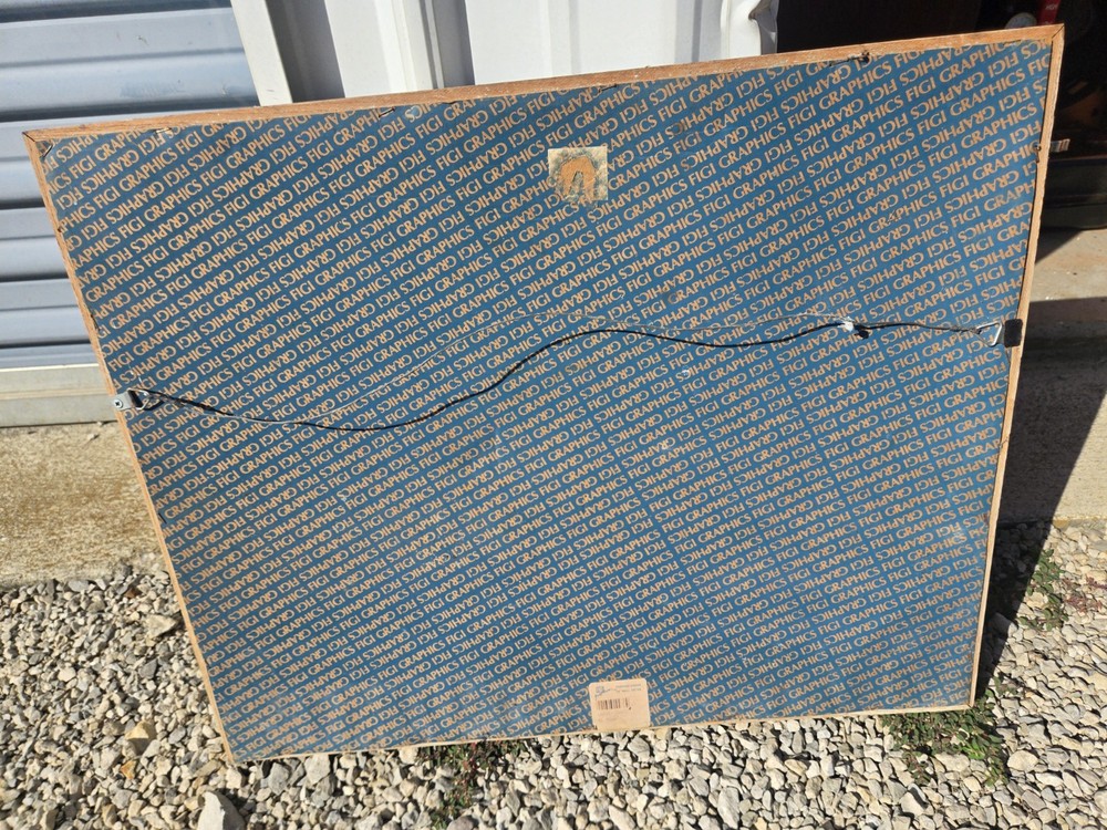 1980s Figi Graphics Beachcombers Signed by Wess
