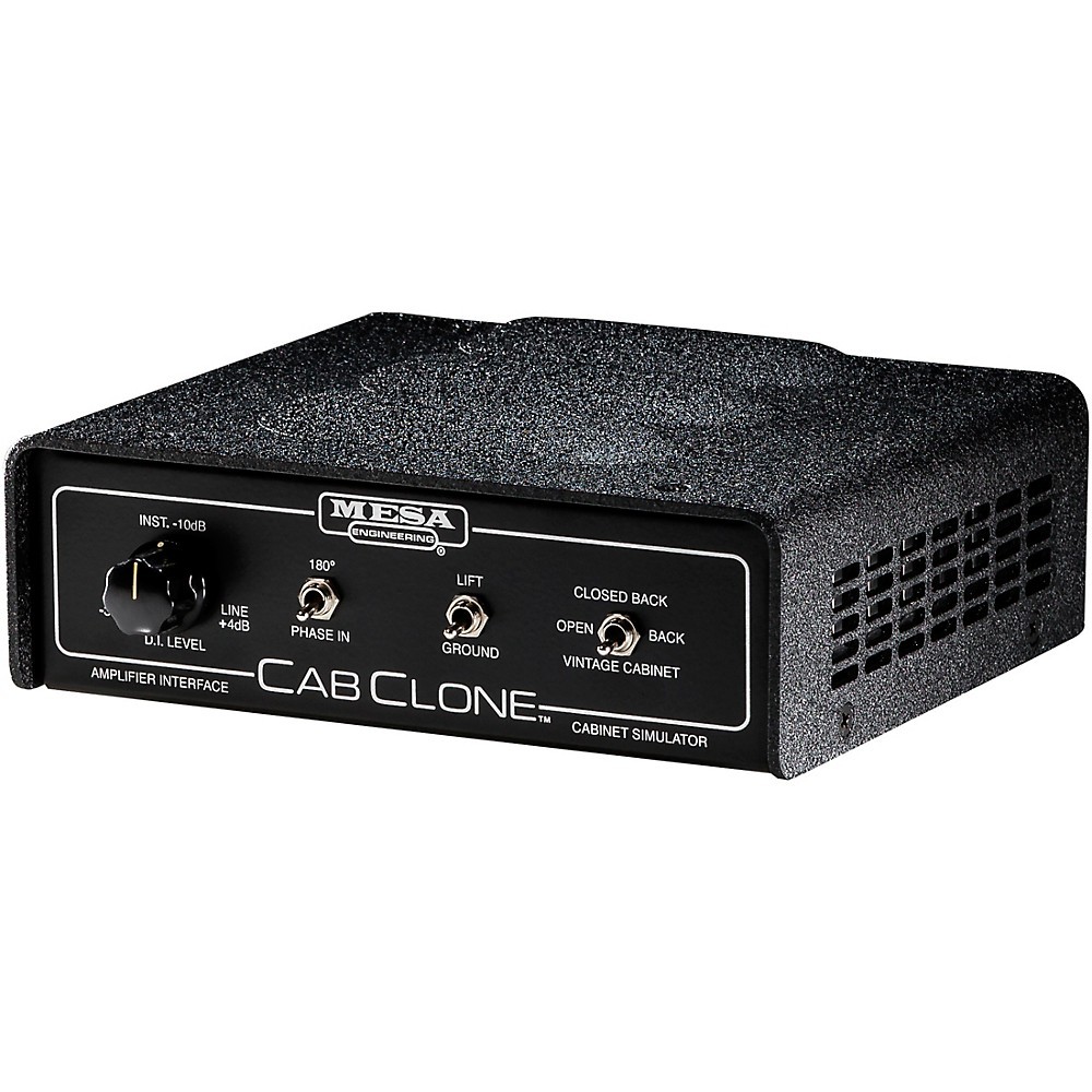 MESA/Boogie CabClone Cab Simulator Black 4 Ohm Refurbished