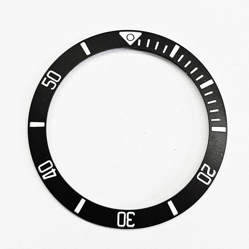 38mm Ceramic Bezel Ring Blue Luminous Wacth Bezel Insert Ring For SUB Watch Part