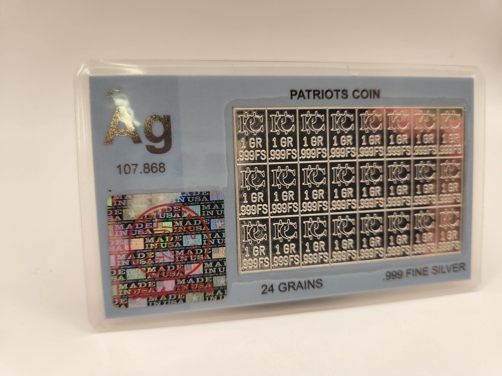 Rare Silver Bar Packs .999 Silver K