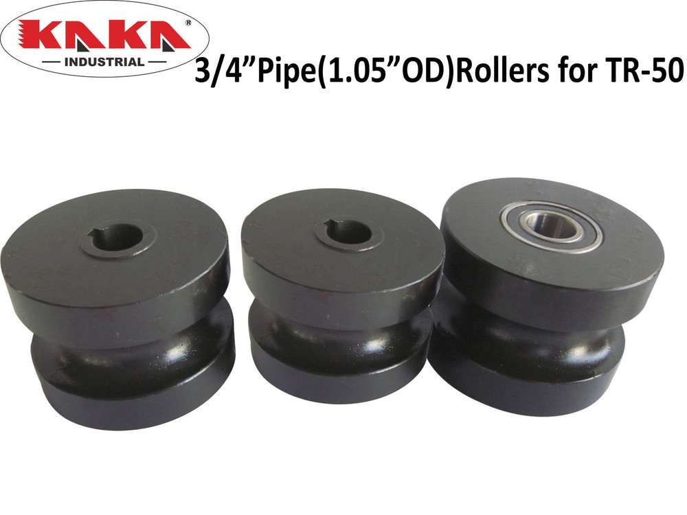 TR50 Round Pipe Rollers Dies,3/4” Pipe (1.05”OD)Roller for TR50