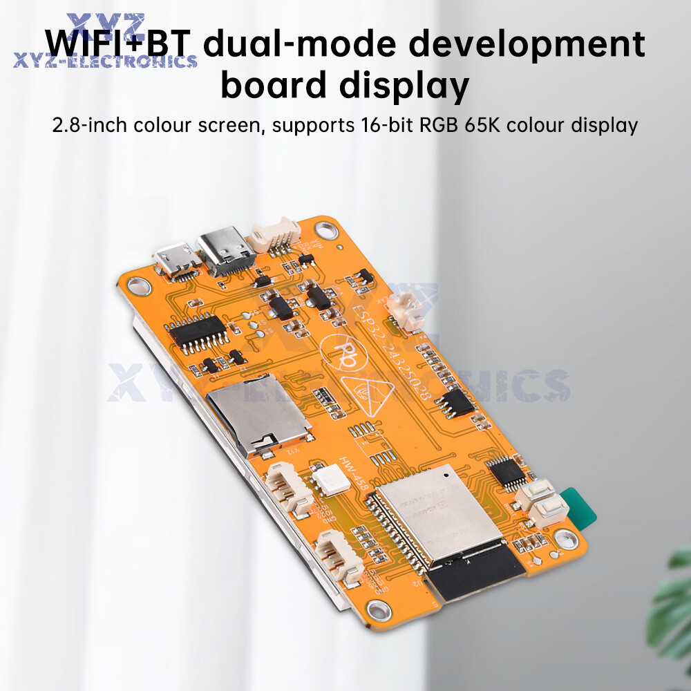 ESP32 WIFI Bluetooth Development Board 2.8" LCD TFT Touch Screen Module + Case