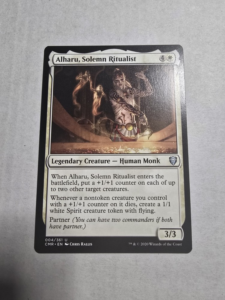 Alharu, Solemn Ritualist Commander Legends Regular