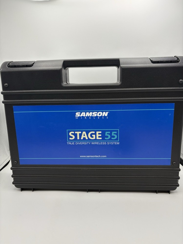 SAMSON Stage 55 SR55 True Diversity Wireless Reciever Channel 6