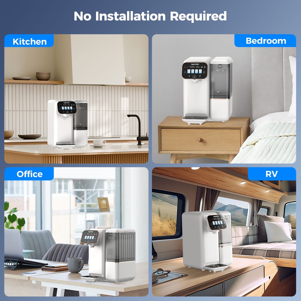 Hydrofast B100 Countertop Reverse Osmosis System,Water Filters,Water Purifier