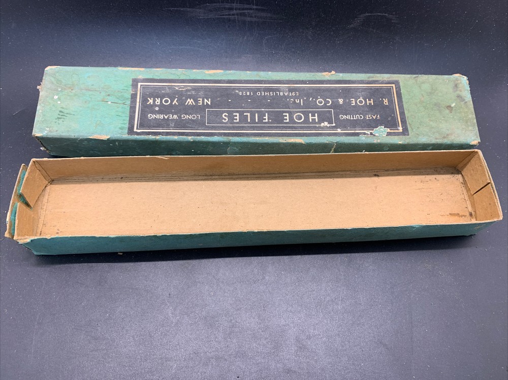 Rare R.Hoe & Co. File Empty Box-Hoe Files