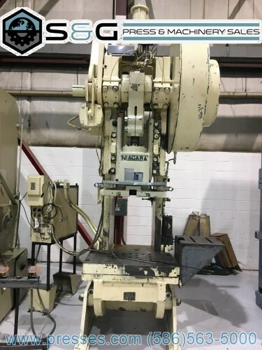 90 TON NIAGARA AF-5, C-FRAME PRESS