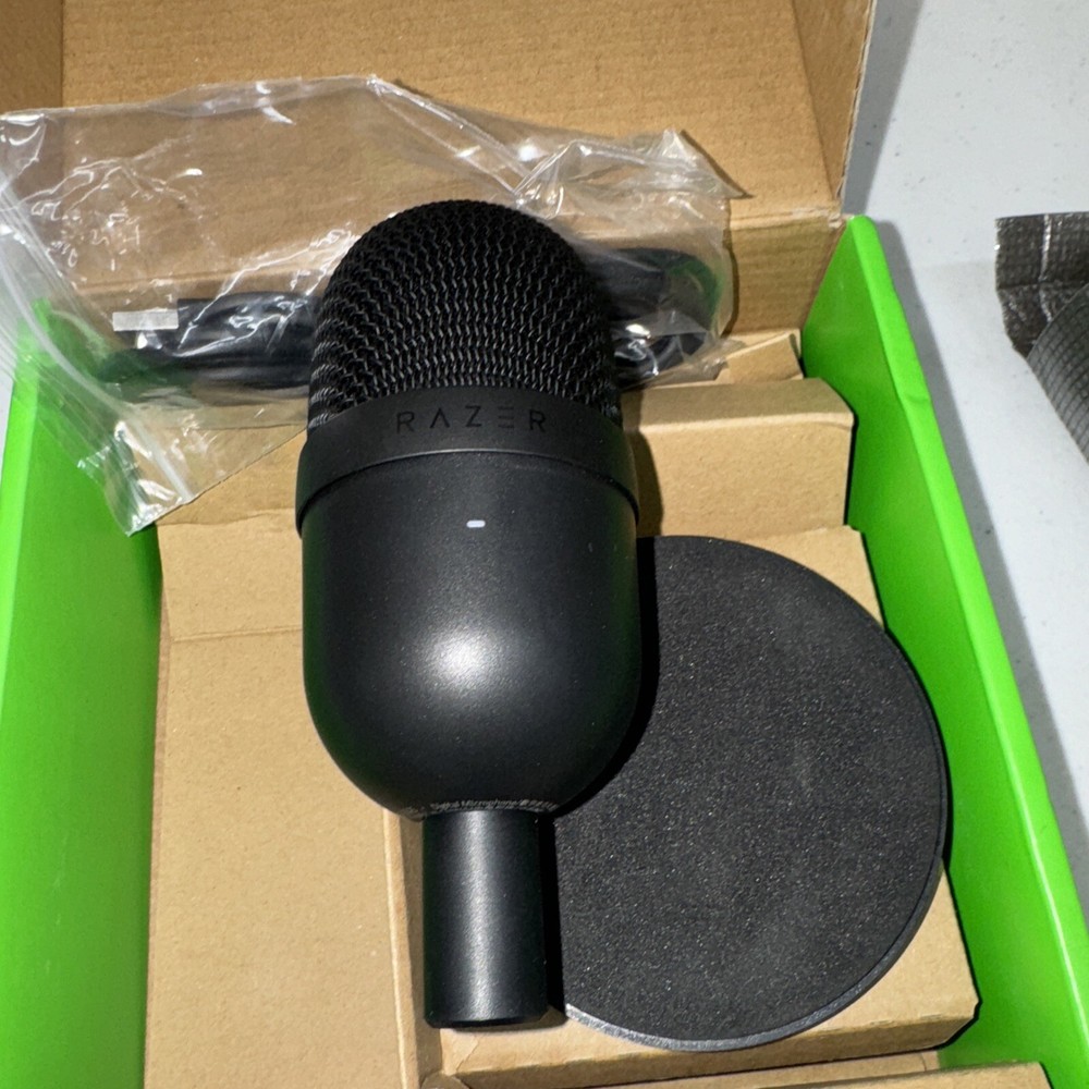 Microphone Razer Seiren Mini USB Supercardioid Streaming