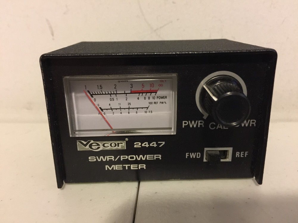 Vintage VEcor 2447 SWR/POWER METER