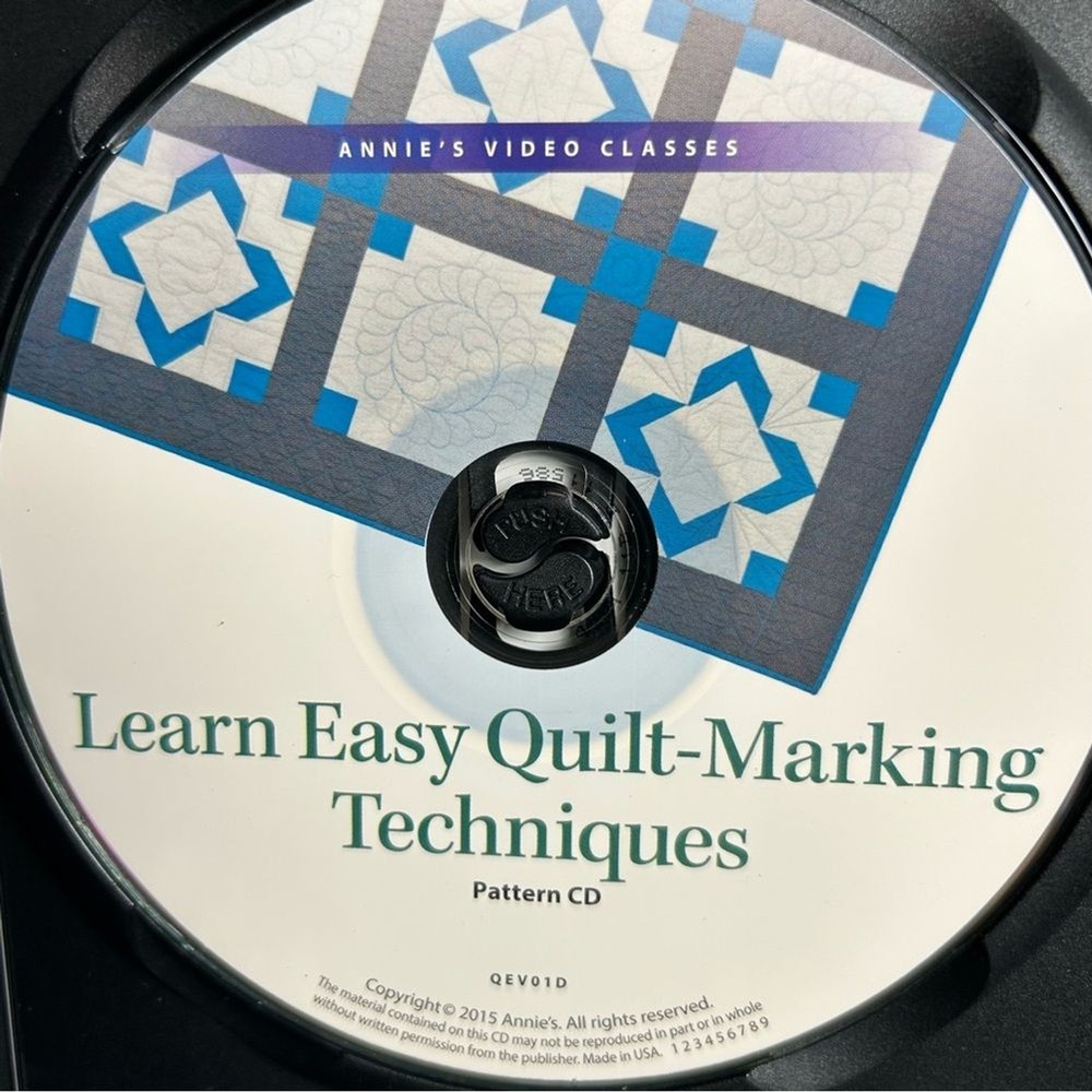 Learn Easy Quilt- Making Techniques Two-DVD Instructional Set by Annie’s Crafts