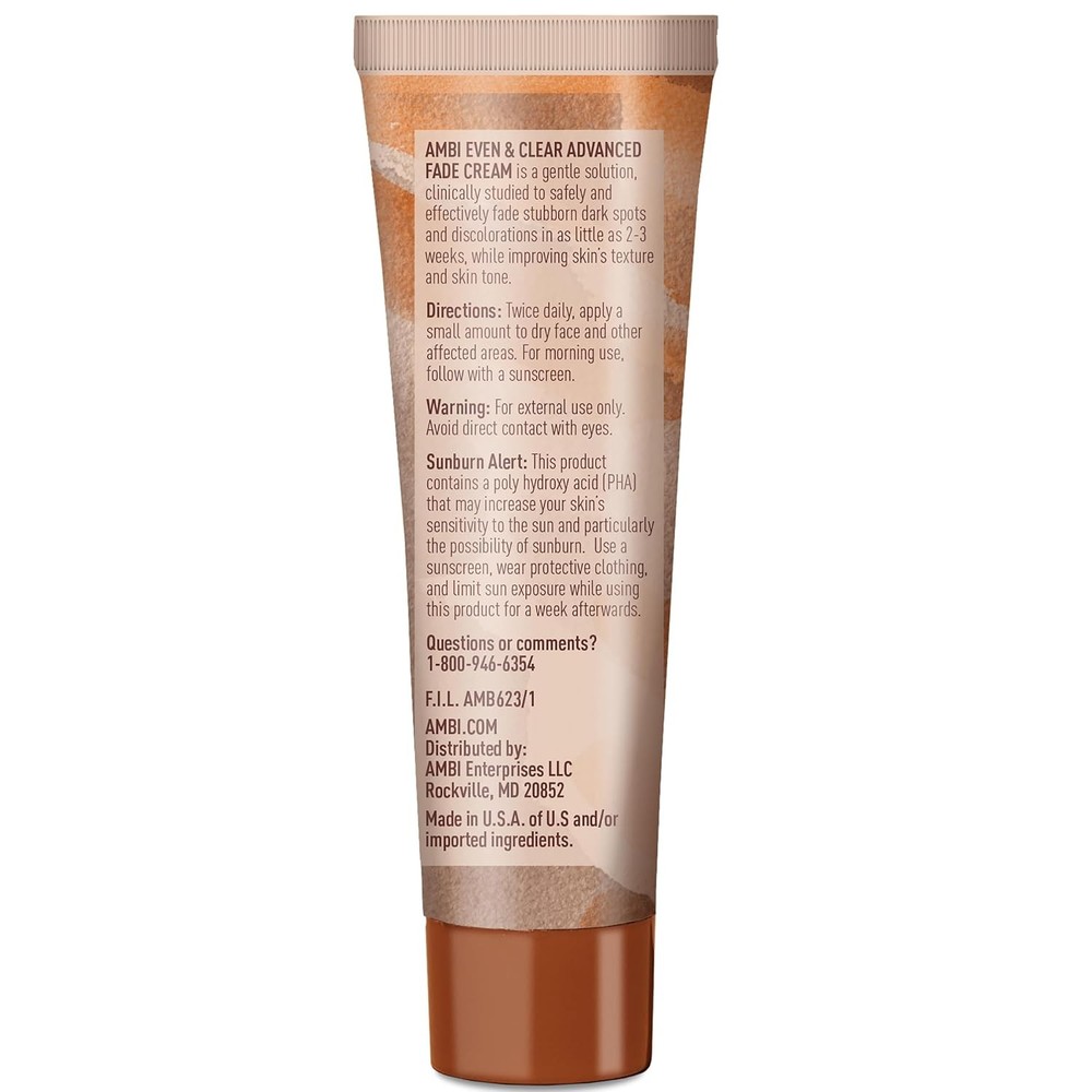Even & Clear Advanced Fade Cream, Hydroquinone-Free, Hyperpigmentation Treatment