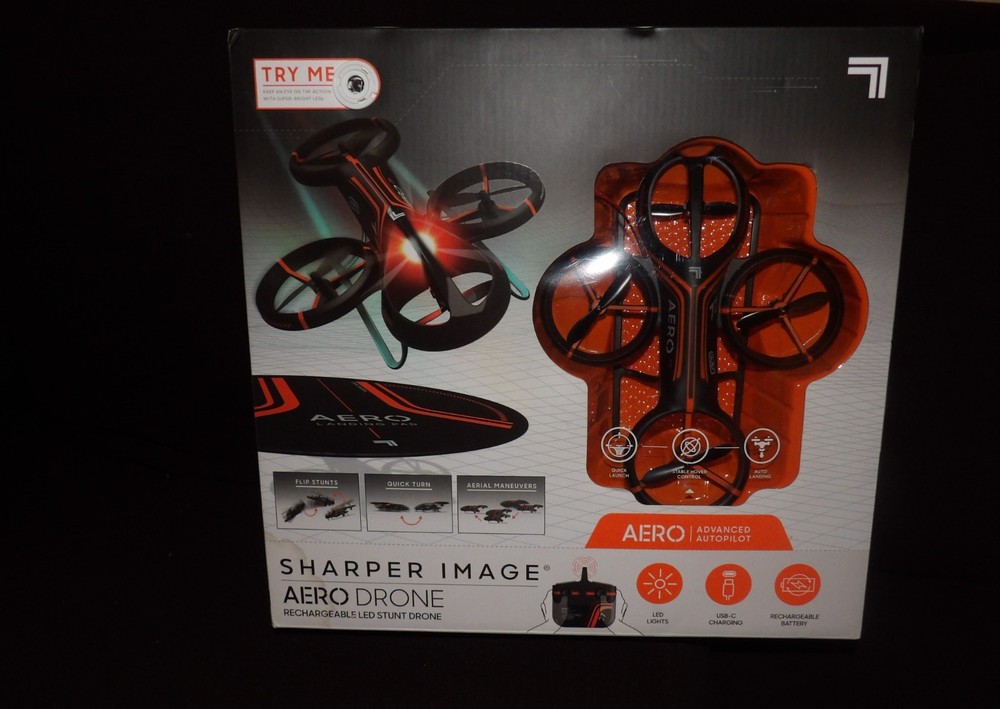 Sharper Image Rechargeable Aero Stunt Drone