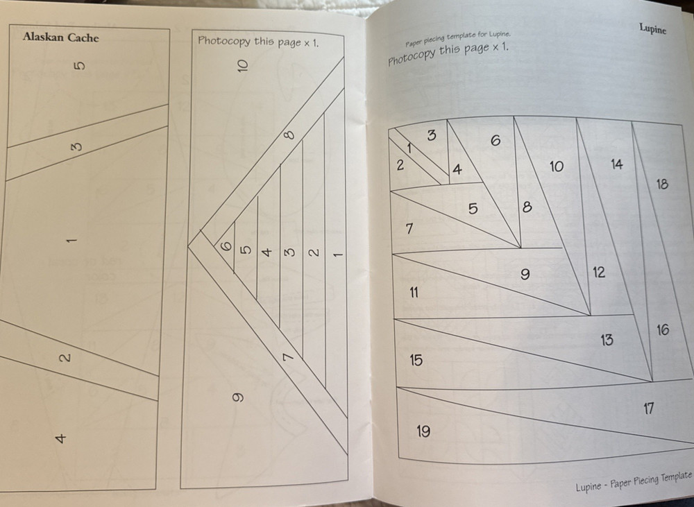 An Alaskan Silhouette Sampler Quilt Pattern
